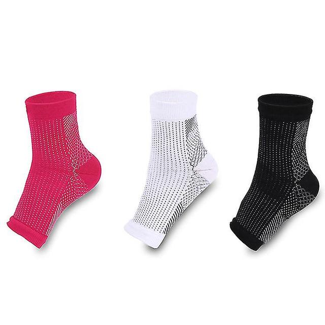 KINCJON 3 paires de chaussettes de compression par paquet Chaussettes de compression pour femmes et hommes. Idal pour le soulagement de la fasciite p on Productcaster.