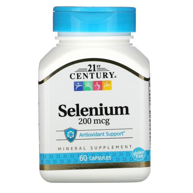 21st Century 21o secolo, Selenio, 200 mcg, 60 Capsule on Productcaster.