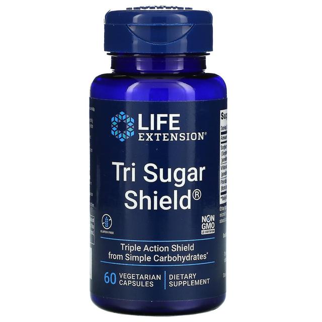 Life Extension, Tri Sugar Shield, 60 Vegetarian Capsules on Productcaster.