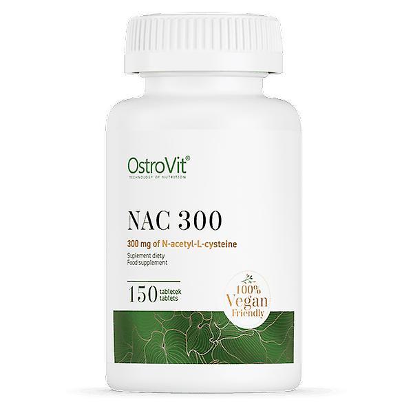 Nac 300 mg - n-acetilo-l-cisteína - vegano - 150 comprimidos ostrovit. on Productcaster.