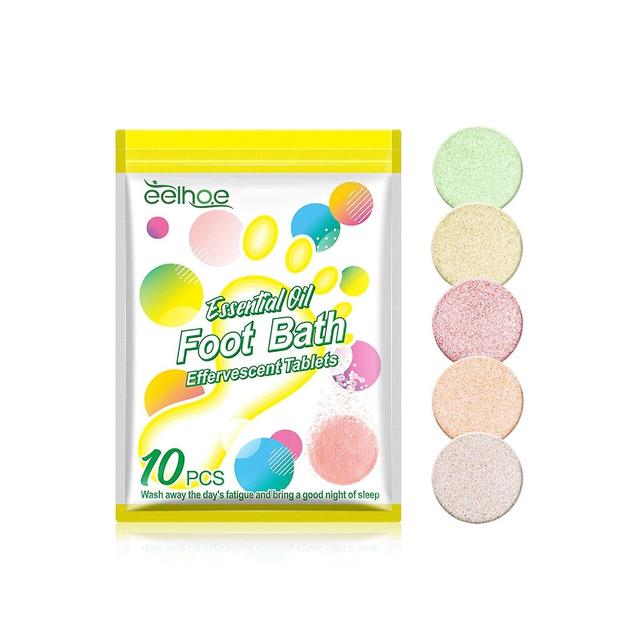 Szbght 10-30pcs Natural Foot Essential Oil Footbath Effervescent Tablets,muscle Relief 3Box*30pcs on Productcaster.