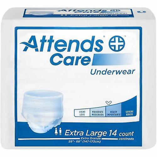 Attends Unisex Adult Absorbent Underwear, Count of 56 (Pack of 1) on Productcaster.