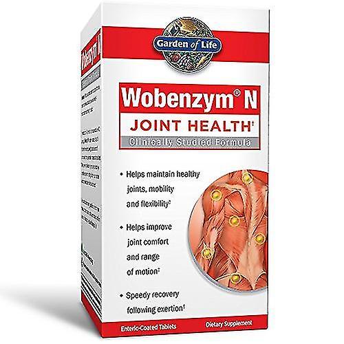 Garden Of Life Joint Supplement Wobenzym N Systemic Enzymes 200 Tabs on Productcaster.