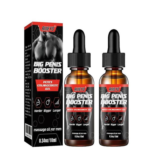 2pcs Men's Natural Penis Enlargement Oil Dick Growth Fast Bigger Thick Longer Essential Oil Sex More Lasting on Productcaster.