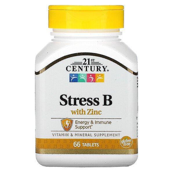 21st Century 21e eeuw, Stress B met zink, 66 tabletten on Productcaster.