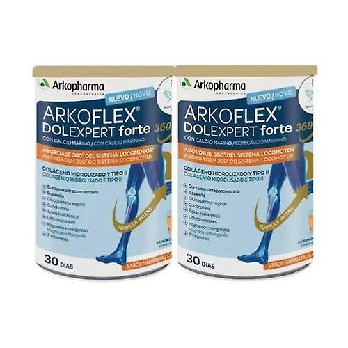 Arkopharma Duplo Arkoflex Dolexpert Forte 360 (Orange flavor) 2x390g on Productcaster.