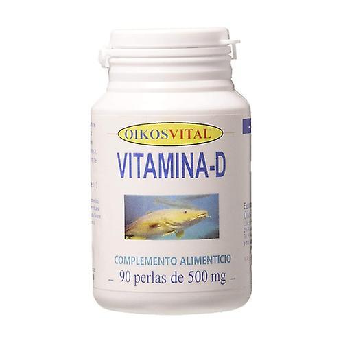 Oikos Vitamin D 500 mg 90 softgels on Productcaster.