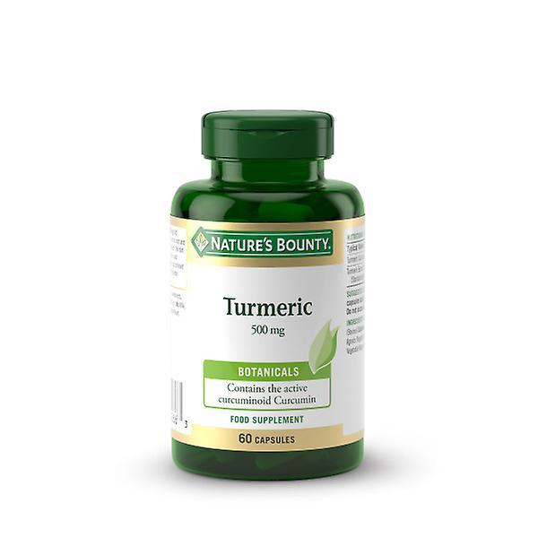 Natures Bounty Turmeric 500 mg, 60 Capsules on Productcaster.