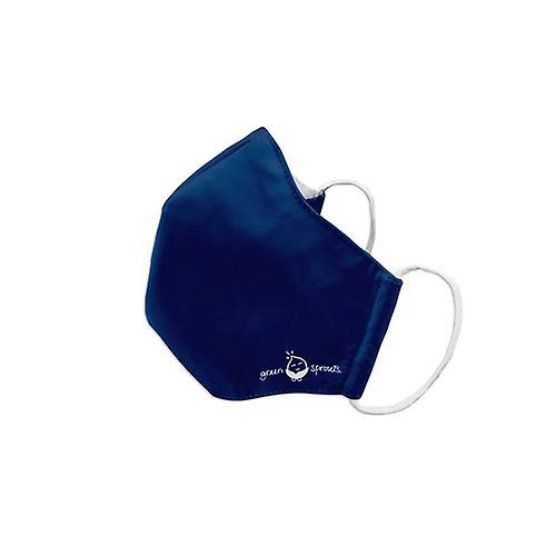 Green Sprouts Reusable Adult Face Mask, Small, Navy 1 Count (Pack of 1) on Productcaster.