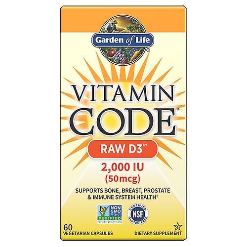 Garden of Life Vitamin Code, RAW D3 60 Kapseln (2er Packung) on Productcaster.