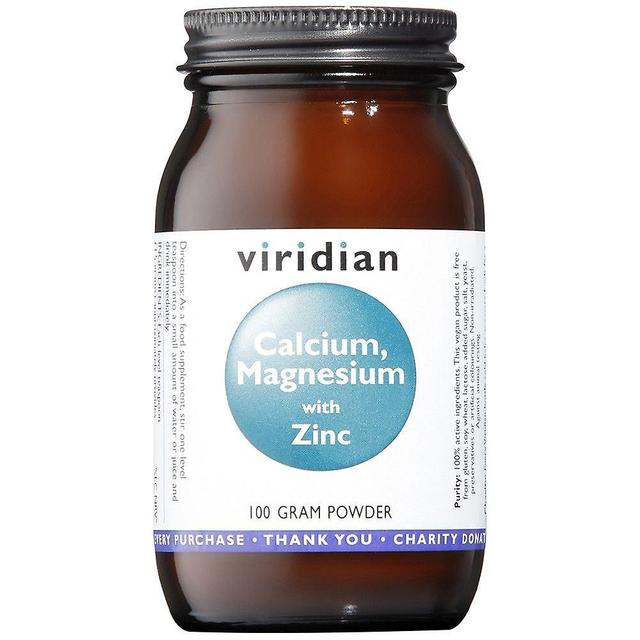 Viridian Calcium Magnesium with Zinc Powder 100g (312) on Productcaster.