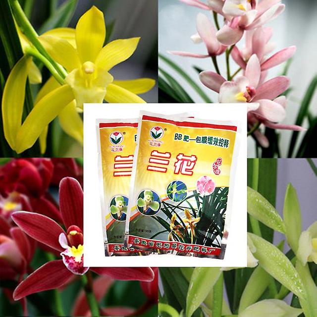 Jinzhaolai 10pcs Orchid Flowers Special Compound Fertilizer Slow Effect Controlled Release Agent on Productcaster.