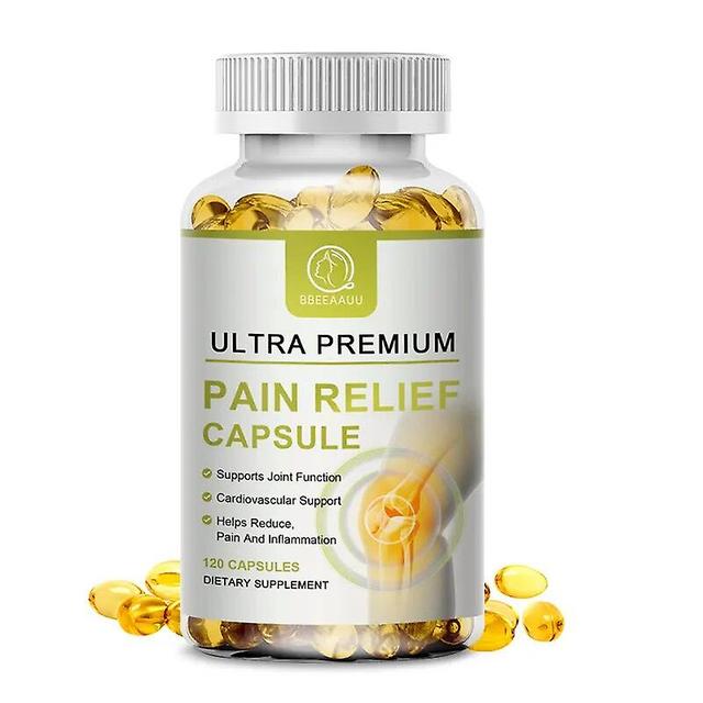 Eccpp 120pcs Organic Curcumin Capsules Relieve Pain Support Shoulder And Neck Joint Health Relieve Inflammation &muscle Soreness on Productcaster.