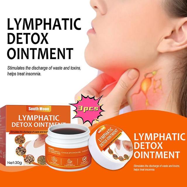 South Moon Lymphatic Health Cream Xiaofu Cream relieves, unblocks and improves neck and armpit lymphatic repair cream Massage Oil1PCS) 3PCS on Productcaster.