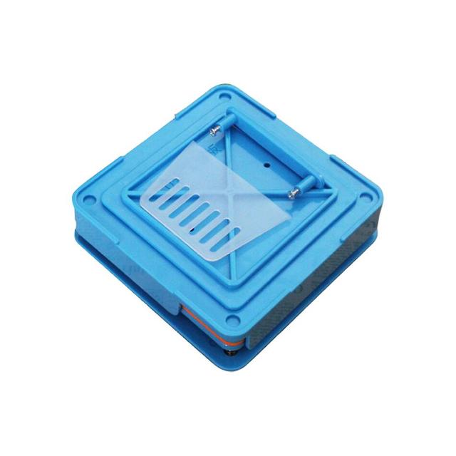 Tinksky 100 Holes Manual Capsule Filling Machine Capsule Maker Pharmaceutical Capsule Filler Filling Tool for Capsules Sky-Blue 16.5X16.5X7cm on Productcaster.