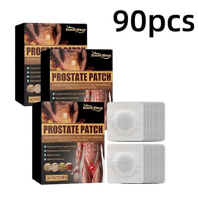 Prostatitis Prostaatbehandeling Patches Man Prostaat Navelpleister versterkt Nierkruiden Patch voor mannen 90pcs on Productcaster.