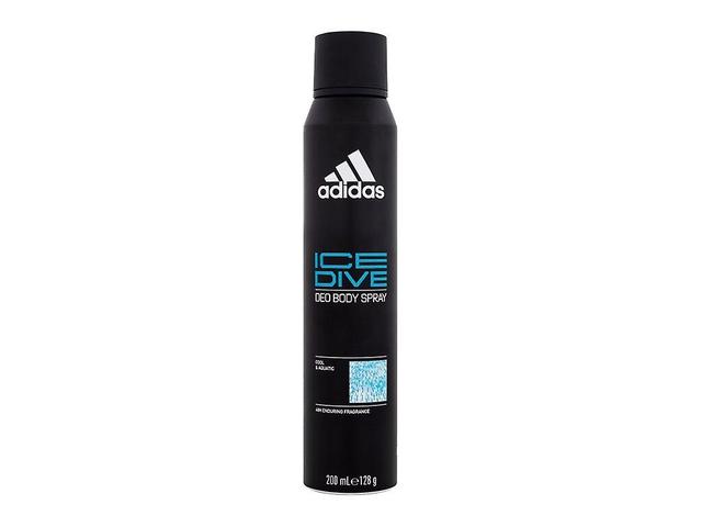 Adidas - Ice Dive Dezodorant Spray do ciała 48H - Dla mężczyzn, 200 ml on Productcaster.