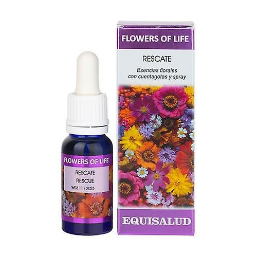 Equisalud Flower of Life Rescue 15 ml blomstereiksir on Productcaster.