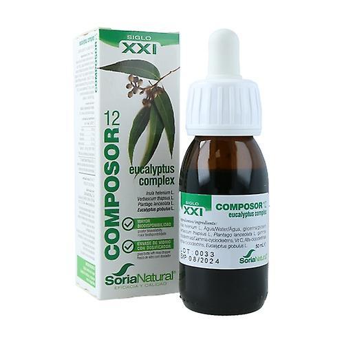 Soria Natural Composor 12 Eucalyptus Complex XXI Formula 50 ml on Productcaster.