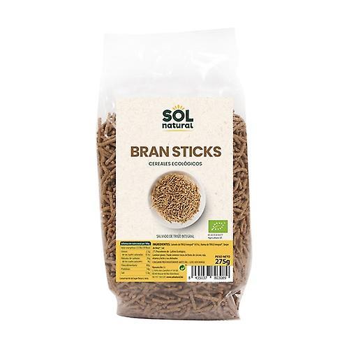 Sol Natural Wheat Bran Sticks Bio 275 g on Productcaster.