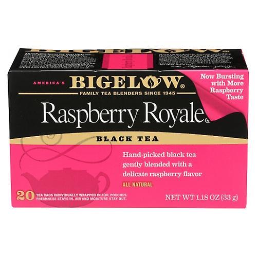 Bigelow Black Tea Raspberry Royale, 20 Bags (Case of 6) (Pack of 1) on Productcaster.