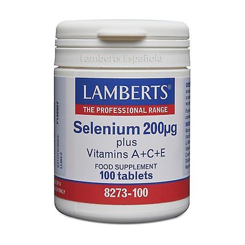 Lamberts Selenium with vitamins A, C and E 100 tablets on Productcaster.