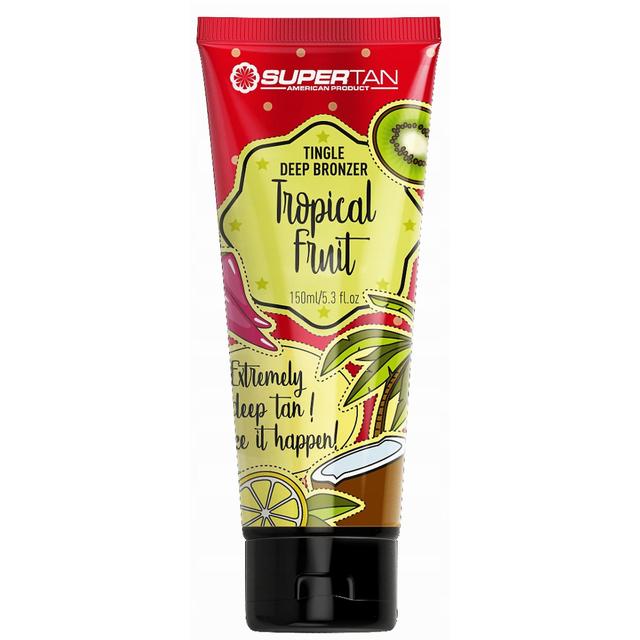 Supertan Tropical Fruits Strong Bronzer with Tingle Effect 150ml on Productcaster.