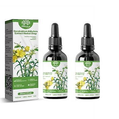 Szlld Dendrobium And Mullein Extract Herbal Drops 30ml 2pcs on Productcaster.