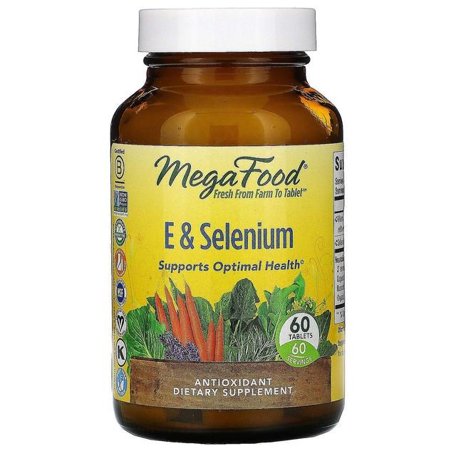 MegaFood, E & Selenium, 60 Tablets on Productcaster.