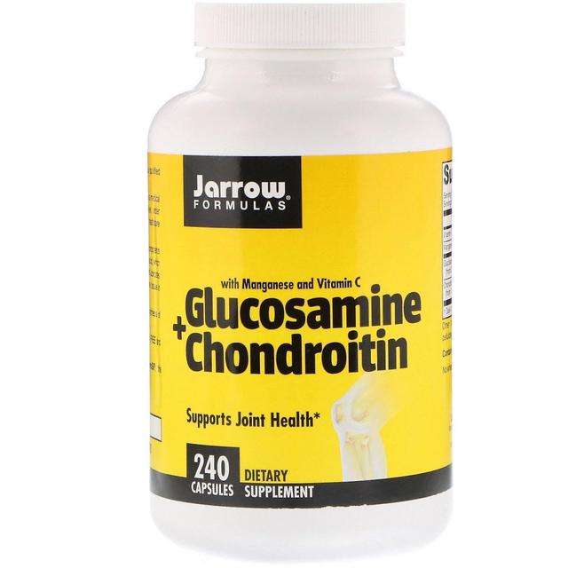 Jarrow Formulas Jarrow Formules, Glucosamine + Chondroitin, 240 Capsules on Productcaster.