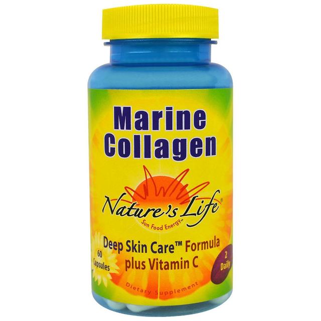 Nature's Life, Marine Collagen, 60 Capsule on Productcaster.