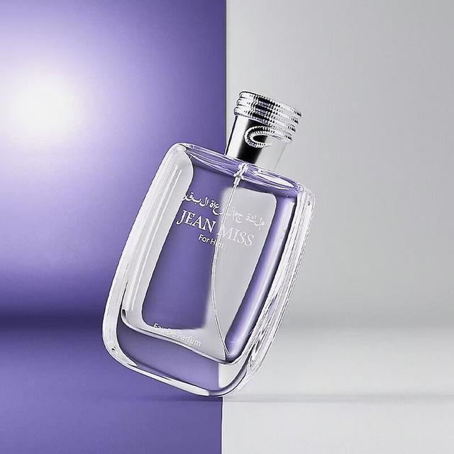 JEAN MISS FOR HIM Eau De Parfum (3.4 OZ)100ML, Long-Lasting Pour Homme Spray, Aquatic Scent Designed to Embody Masculine Strength and Vigor on Productcaster.