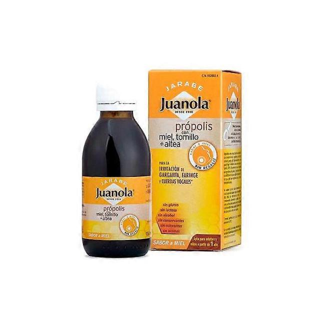 Boost your immunity with juanola propolis honey thyme syrup! on Productcaster.