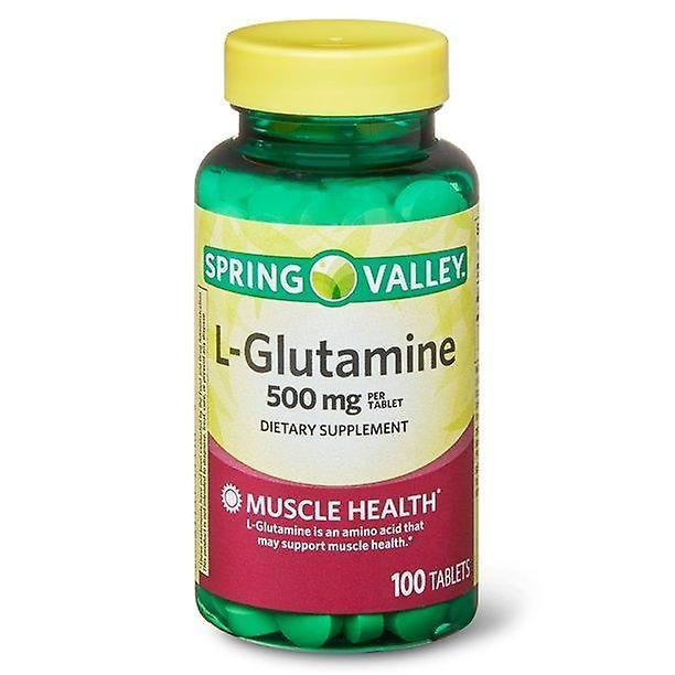 Spring Valley Jarné údolie l-glutamín tablety, 500mg, 100 počet on Productcaster.