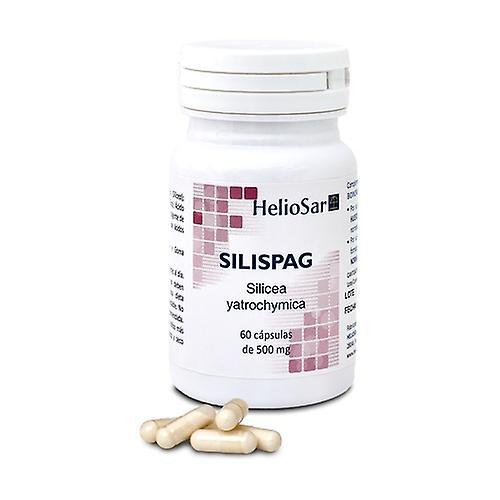 Heliosar Silispag silicea silicon dioxide 60 capsules of 500mg on Productcaster.