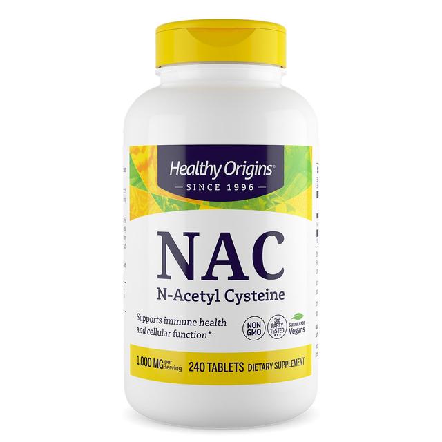 Healthy Origins N-Acetyl-L-Cysteine (NAC) 1000 mg, 240 Tablets on Productcaster.