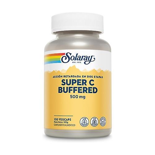 Solaray Super Bio C Buffered 100 vegetable capsules on Productcaster.