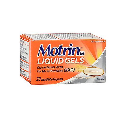 Motrin Ib Gels Liquides, 20 Caps (Paquet de 6) on Productcaster.