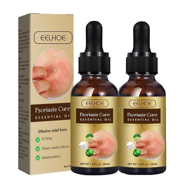 1-3 piezas de aceite esencial reparador de psoriasis 2PCS on Productcaster.