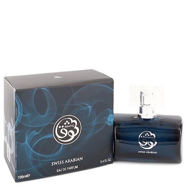 Swiss Arabian Shawq Eau De Parfum Spray (unisex) 3.4 Oz For Women Black on Productcaster.