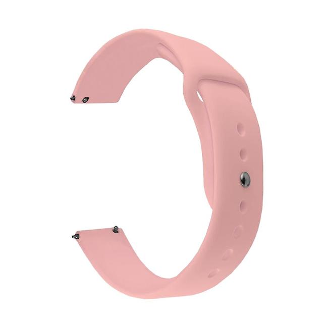 Sport Soft Silica Gel Replacement Watchband For Garmin Fenix5 Red Pink 205x22x3mm on Productcaster.