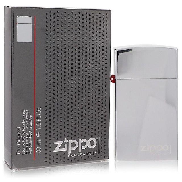 Zippo silver eau de toilette refillable spray by zippo 7489 on Productcaster.