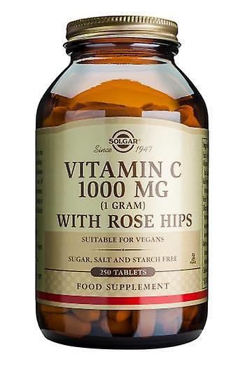 Solgar Vitamin C 1000 mg with Rose Hips Tablets, 250 on Productcaster.