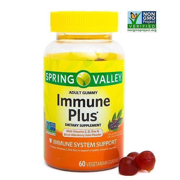 Spring valley immune plus vegetarian gummies, 60ct on Productcaster.