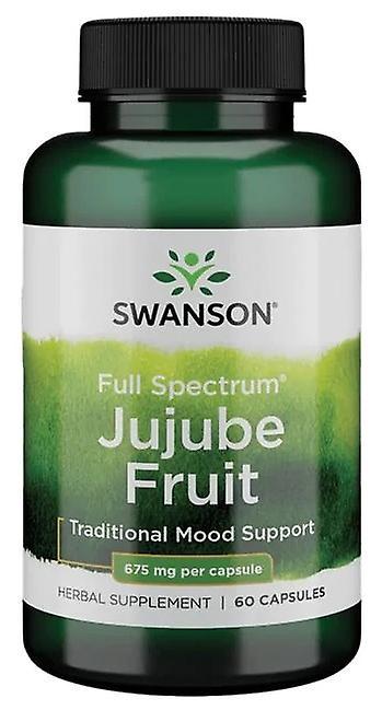 Swanson Full Spectrum Jujube Fruit 675 mg 60 Capsules 81 gr on Productcaster.