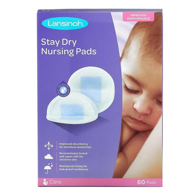 Lansinoh, Stay Dry Nursing Pads, 60 Pads on Productcaster.