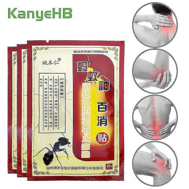 christina show 24pcs Chinese Herbal Medical Plaster Self-heating Pain Relief Patch Back Muscle Arthritis Rheumatoid on Productcaster.