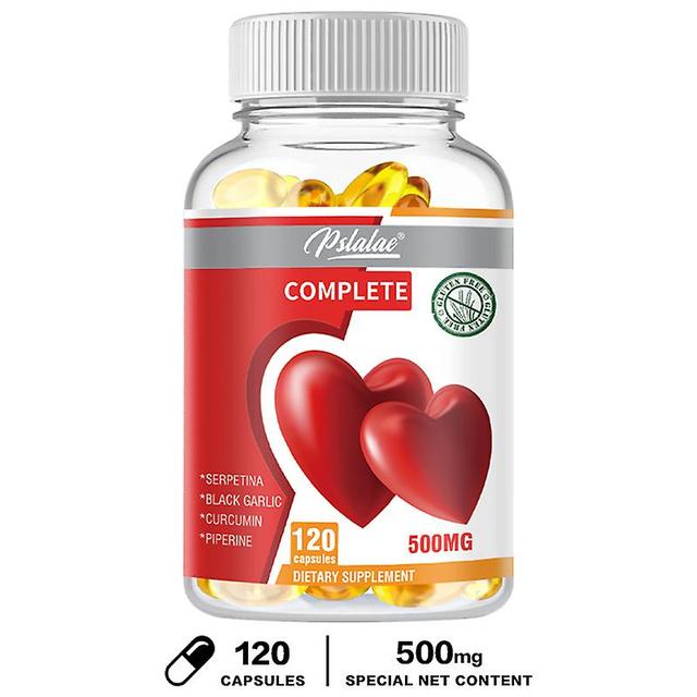 Vorallme Supports Heart Health Capsules 500mg With Black Garlic Curcumin Piperine Supports Diabetes High Blood Sugar Natural Vegetarian 120 Capsules on Productcaster.