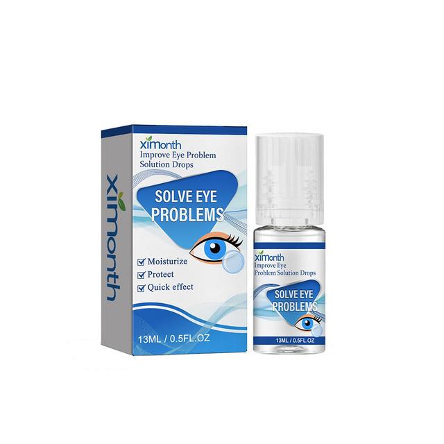 Eye Drops Natural Herbs Relieves Eyes Discomfort Blurred Vision Dry Itchy Clean Detox Care Protect Eyesight Health 1pc on Productcaster.