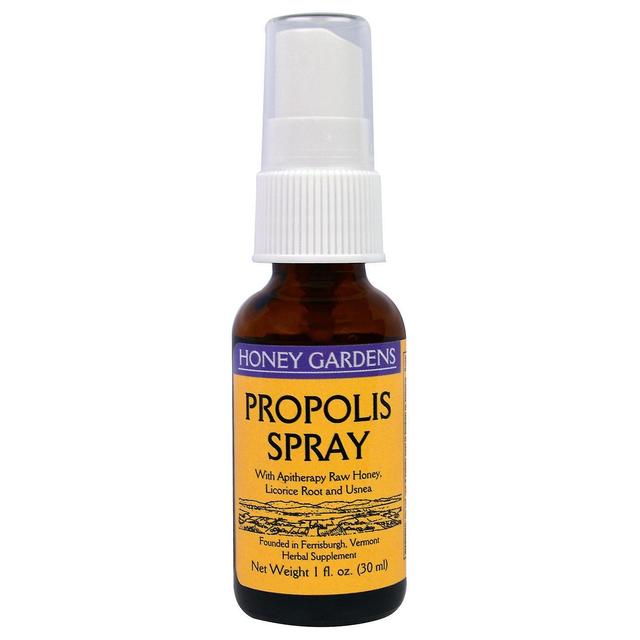 Honey Gardens Jardins de Mel, Spray de Própolis, 1 fl oz (30 ml) on Productcaster.